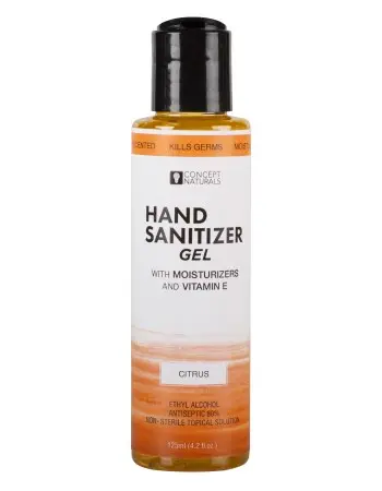 Concept Naturals Hand Sanitizer Gel - Citrus - 4.2 Fl. Oz.