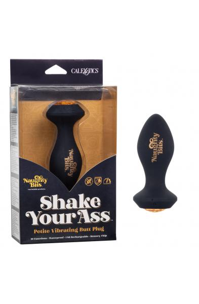 Naughty Bits Shake Your Ass Petite Vibrating Butt Plug