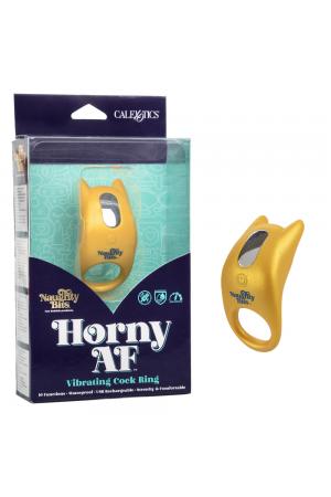 Naughty Bits Horny Af Vibrating Cock Ring