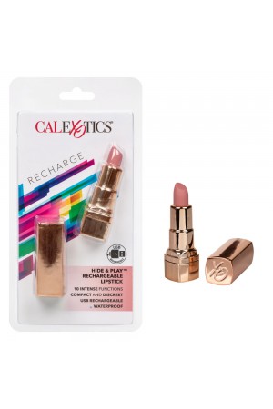 Hide and Play Rechargeable Lipstick - Nude