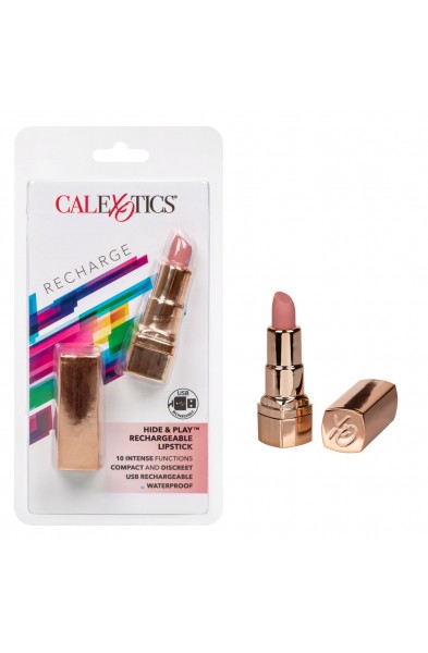 Hide and Play Rechargeable Lipstick - Nude