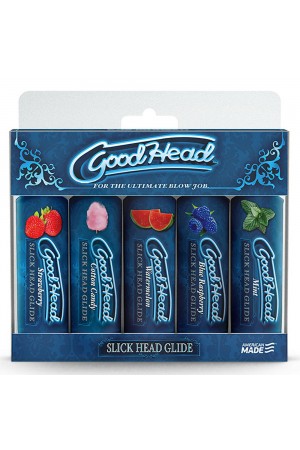 Goodhead - Slick Head  Glide - 5 Pack - 1 Fl. Oz.