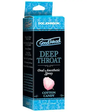 Goodhead - Deep Throat Spray - Cotton Candy - 2 Fl. Oz.