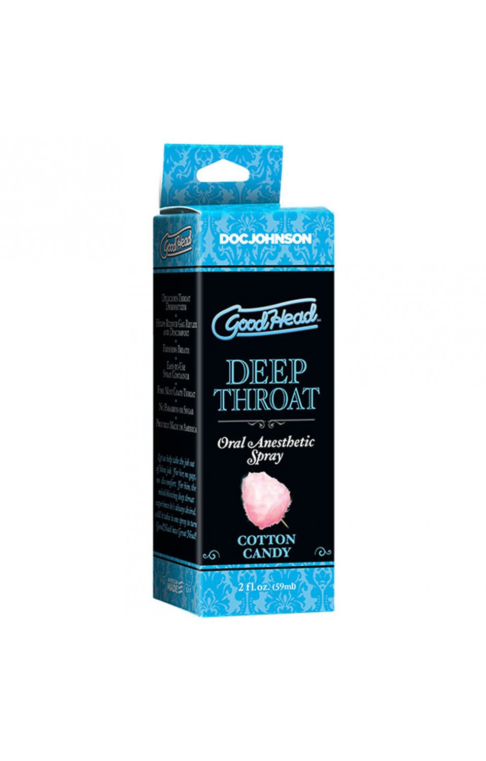 Goodhead Deep Throat Spray Cotton Candy 2 Fl Oz