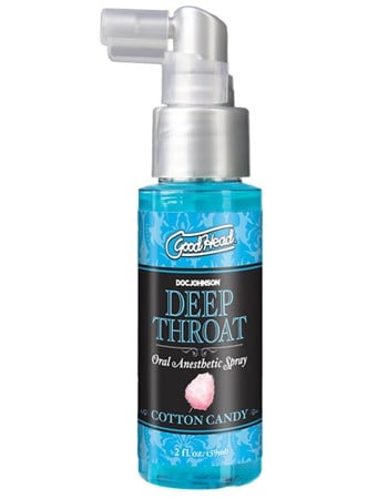 Goodhead - Deep Throat Spray - Cotton Candy - 2 Fl. Oz.
