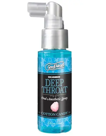 Goodhead - Deep Throat Spray - Cotton Candy - 2 Fl. Oz.