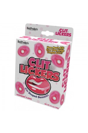 Clit Lickers Gummies Raspberry Flavors 4.2oz