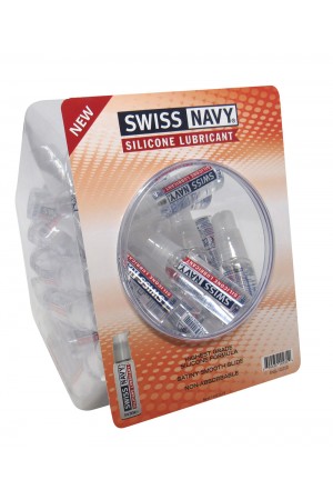 Swiss Navy Silicone 1oz Fishbowl 50ct