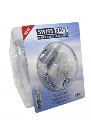 Swiss Navy Water-Based 1oz 50ct Fishbowl