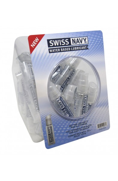 Swiss Navy Water-Based 1oz 50ct Fishbowl