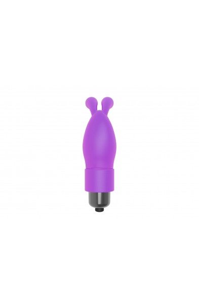 The 9's Flirt Finger Bunny Finger Vibrator - Purple