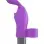 The 9's Flirt Finger Bunny Finger Vibrator - Purple