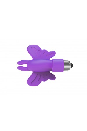 The 9's Flirt Finger Butterfly Finger Vibrator - Purple