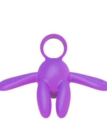 The 9's Flirt Finger Butterfly Finger Vibrator - Purple