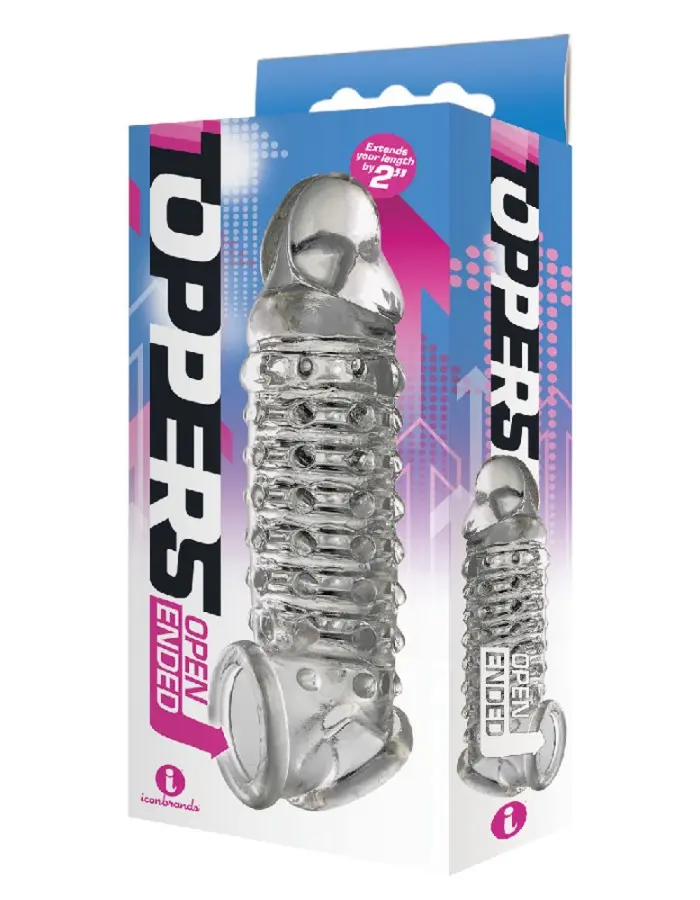 The 9's Toppers Open Ended Extender - Clear