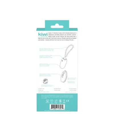 Kiwi Rechargeable Insertable Bullet - Tease Me Turquoise