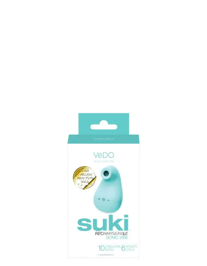 Suki Rechargeable Sonic Vibe - Tease Me Turquoise