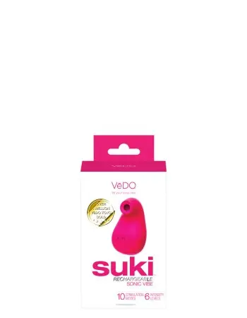 Suki Rechargeable Sonic Vibe - Foxy Pink
