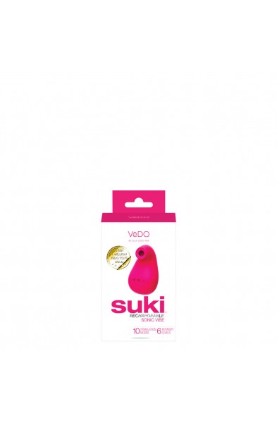 Suki Rechargeable Sonic Vibe - Foxy Pink