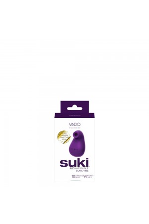 Suki Rechargeable Sonic Vibe - Deep Purple