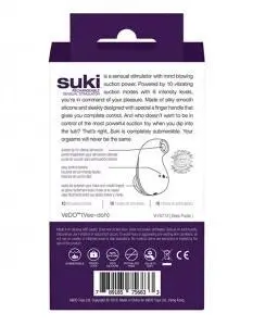 Suki Rechargeable Sonic Vibe - Deep Purple