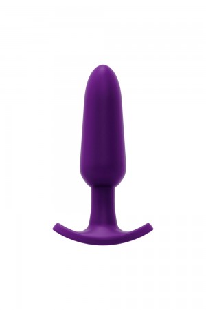 Bump Plus - Rechargeable Remote Control Anal Vibe - Deep Purple