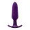 Bump Plus - Rechargeable Remote Control Anal Vibe - Deep Purple