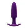 Bump Plus - Rechargeable Remote Control Anal Vibe - Deep Purple