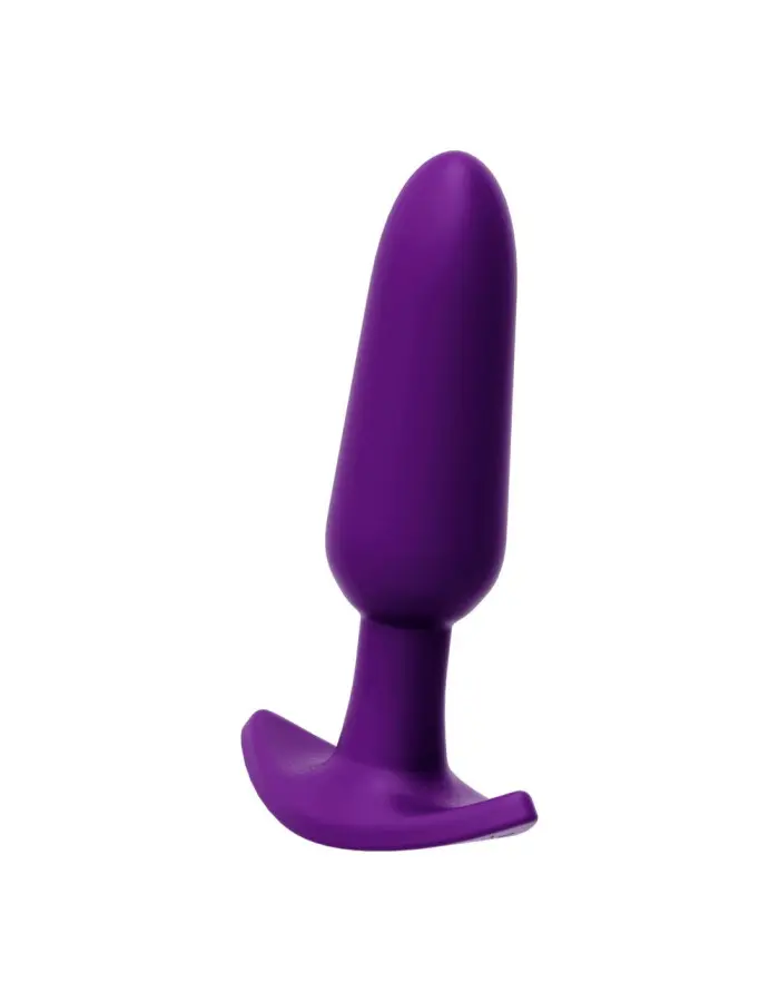 Bump Plus - Rechargeable Remote Control Anal Vibe - Deep Purple