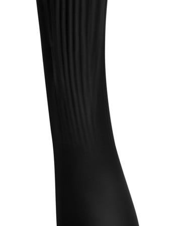 7x Bendable Silicone Vibrator - Black
