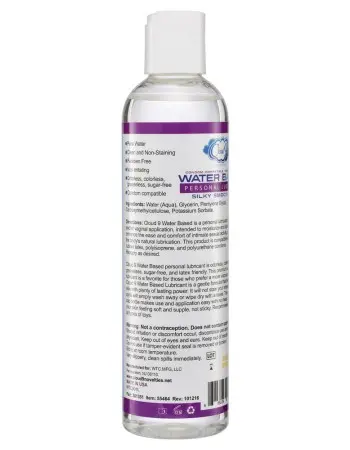 Cloud 9 Water Based Personal Lubricant 8 Fl. Oz.