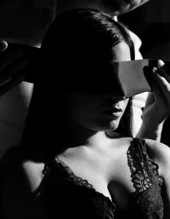 Noir - Silky Blindfold - Black