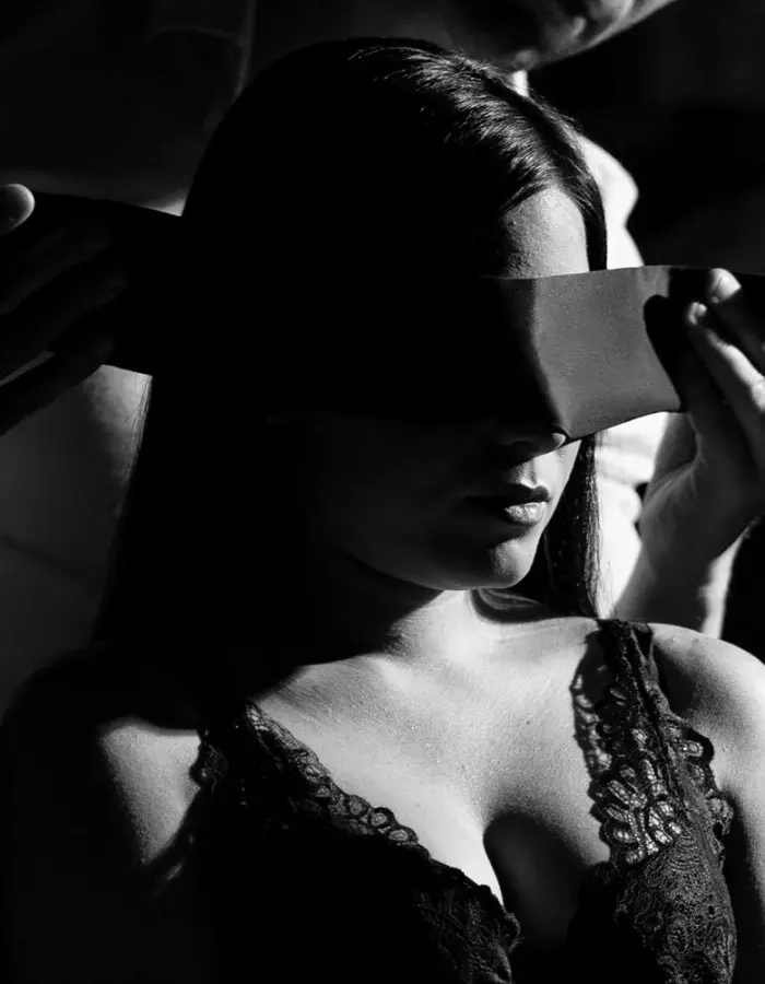 Noir - Silky Blindfold - Black