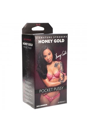 Signature Strokers - Honey Gold - Ultraskyn  Pocket Pussy