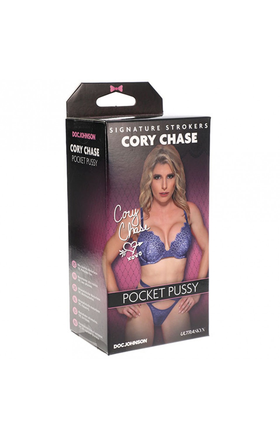 Signature Strokers - Cory Chase Ultraskyn Pocket Pussy - DJ5510-29-BX