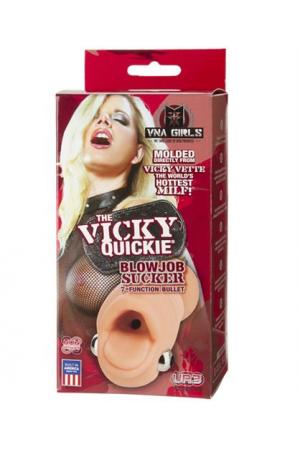 The Vicky Quickie Mouth - White