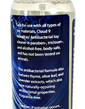 Cloud 9 Novelties Antibacterial Toy Cleaner- 4 Oz.