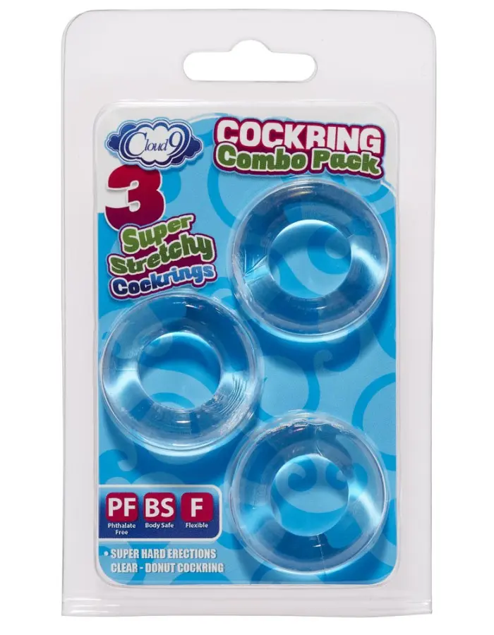 Cockring Combo Clear