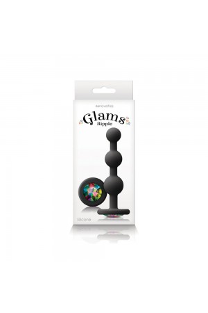 Glams - Ripple Rainbow Gem - Black