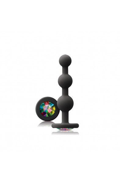 Glams - Ripple Rainbow Gem - Black