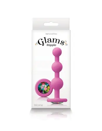 Glams - Ripple Rainbow Gem - Pink