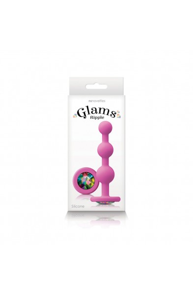 Glams - Ripple Rainbow Gem - Pink