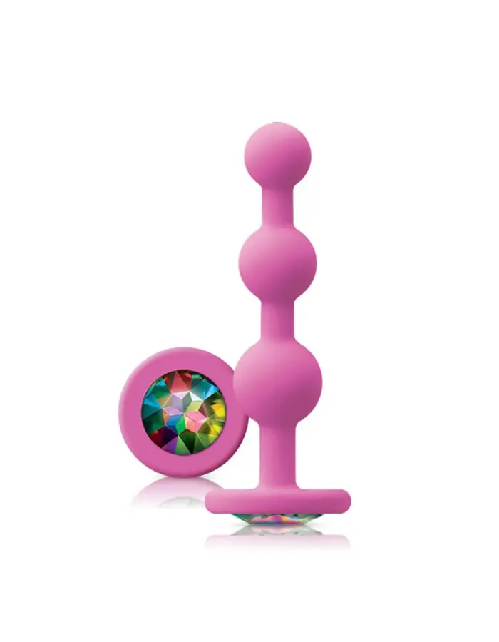 Glams - Ripple Rainbow Gem - Pink