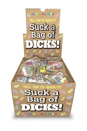 Suck a Bag of Dicks Display 100pk