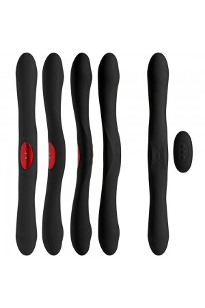 Dual-Flex Silicone Vibrator With Wireless Remote