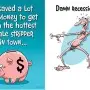 Greeting Cards 6 Pack - I Saved a Lot of Money to  Get You the Hottest Male Stripper in Town
