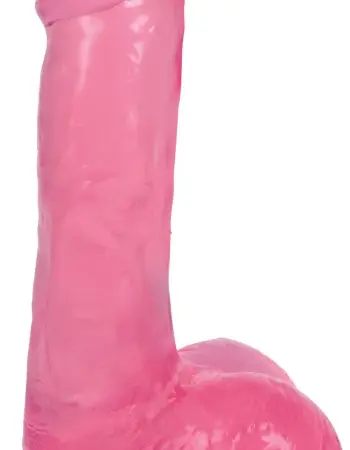 Lollicock 6 Inch Slim Stick With Balls - Cherry Ice