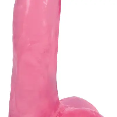 Lollicock 6 Inch Slim Stick With Balls - Cherry Ice