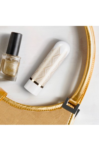 The Collection - Glitzy Deco - Rechargeable Bullet - Gold