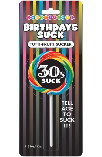 Birthdays Suck 30s Lollipop